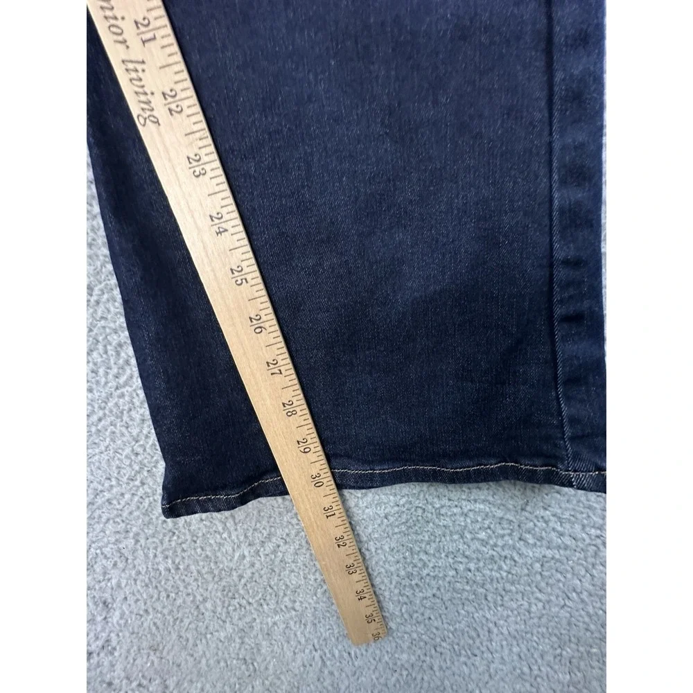Silver Jeans Mazy Flare Womens 27x30 Dark Wash Blue Stretch Denim Boho